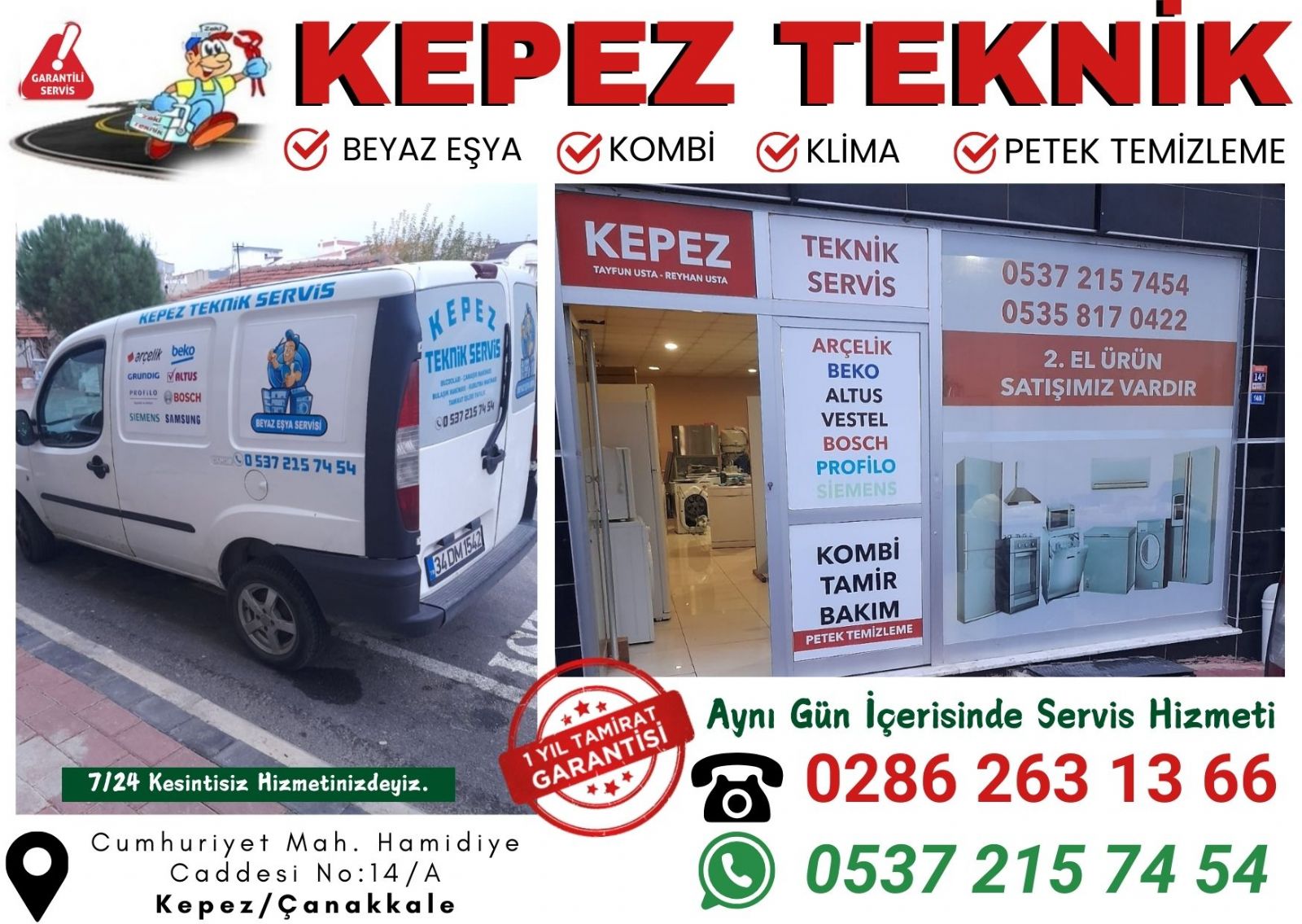 Çanakkale Kombi Tamircisi
